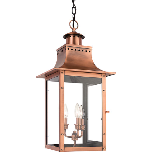 Myhouse Lighting Quoizel - CM1512AC - Three Light Pendant - Chalmers - Aged Copper