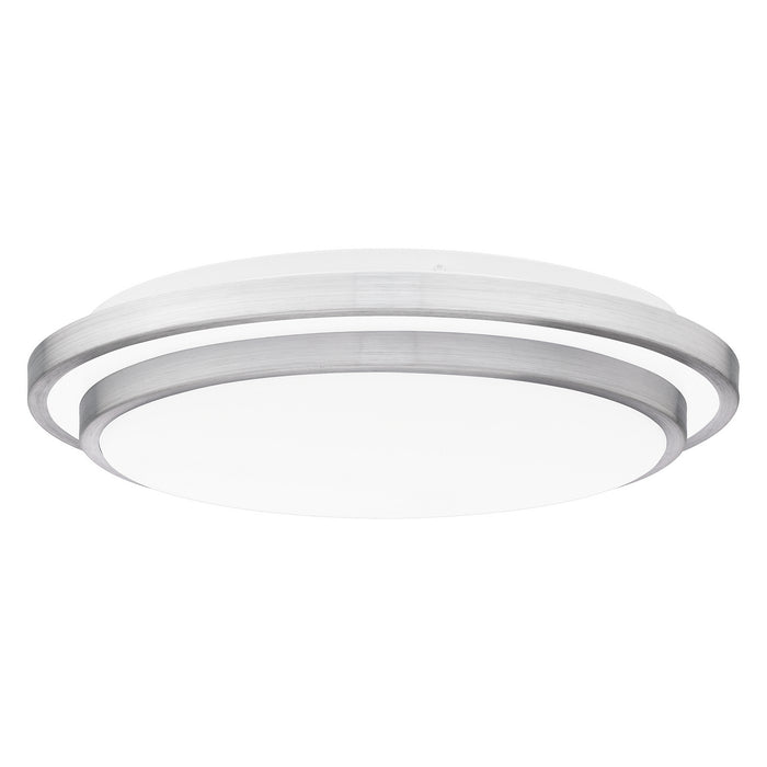 Myhouse Lighting Quoizel - IVG1616BRA - LED Flush Mount - Irving - Brushed Aluminum