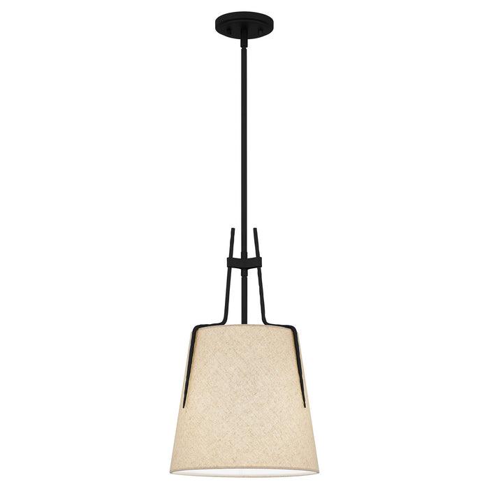 Myhouse Lighting Quoizel - LOA1512MBK - One Light Mini Pendant - Leona - Matte Black