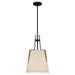 Myhouse Lighting Quoizel - LOA1512MBK - One Light Mini Pendant - Leona - Matte Black