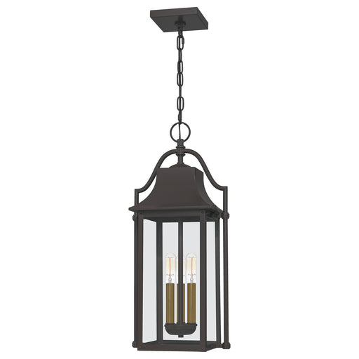 Myhouse Lighting Quoizel - MAN1511WT - Three Light Pendant - Manning - Western Bronze