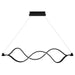 Myhouse Lighting Quoizel - PCBLR138MBK - LED Linear Chandelier - Bleecker - Matte Black