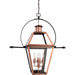 Myhouse Lighting Quoizel - RO2814AC - Four Light Pendant - Rue De Royal - Aged Copper