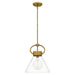 Myhouse Lighting Quoizel - WBS1512WS - One Light Mini Pendant - Webster - Weathered Brass