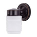 Myhouse Lighting Nuvo Lighting - 60-6110 - One Light Outdoor Mason Jar - Mahogany Bronze