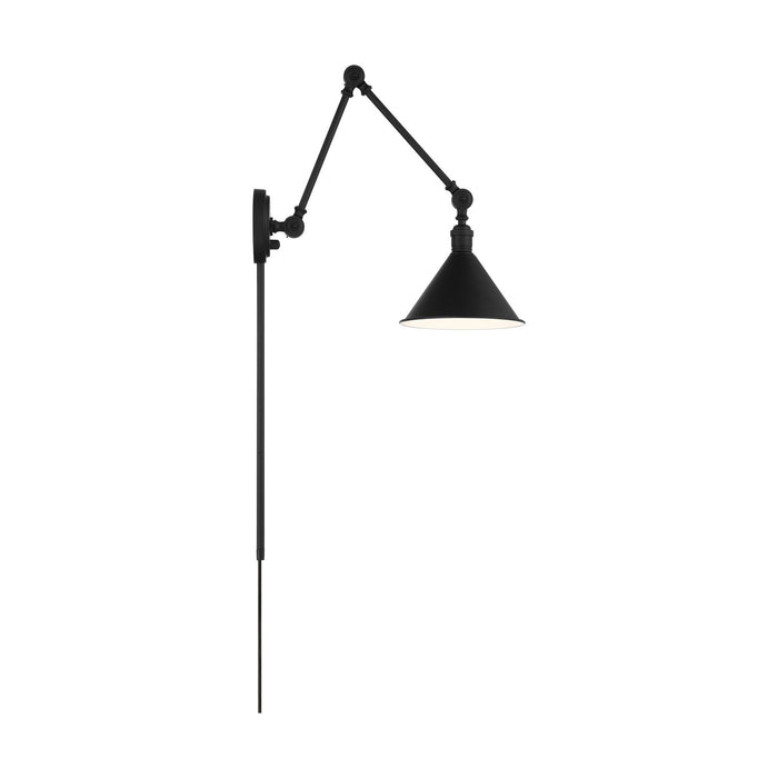 Myhouse Lighting Nuvo Lighting - 60-7363 - One Light Swing Arm Wall Lamp - Delancey - Matte Black