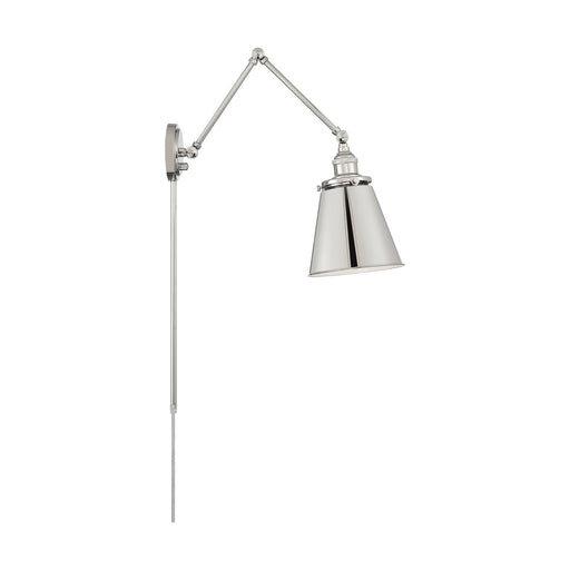 Myhouse Lighting Nuvo Lighting - 60-7368 - One Light Swing Arm Wall Lamp - Bayard - Polished Nickel