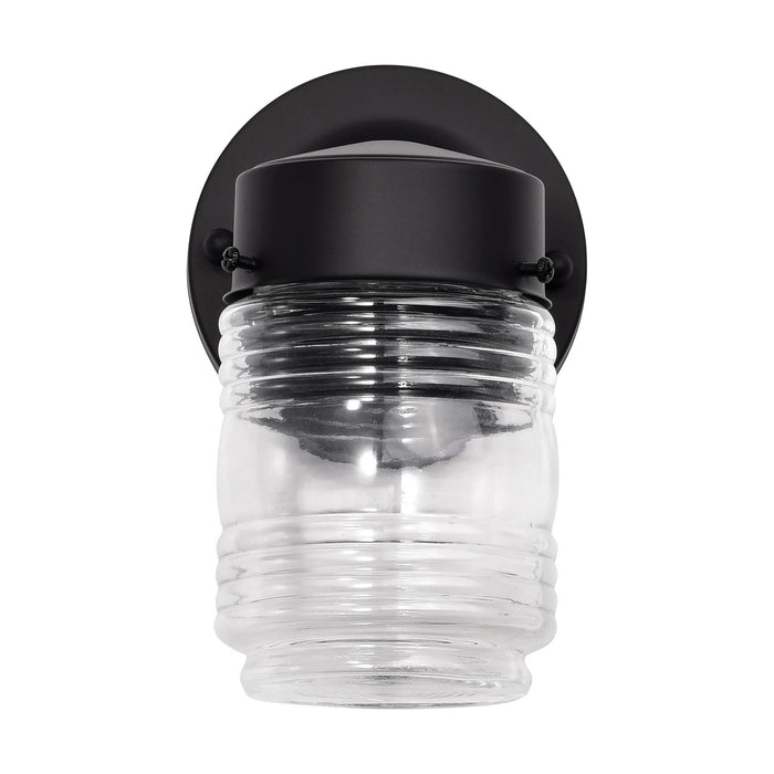 Myhouse Lighting Nuvo Lighting - 62-1573 - Mason Jar - Black