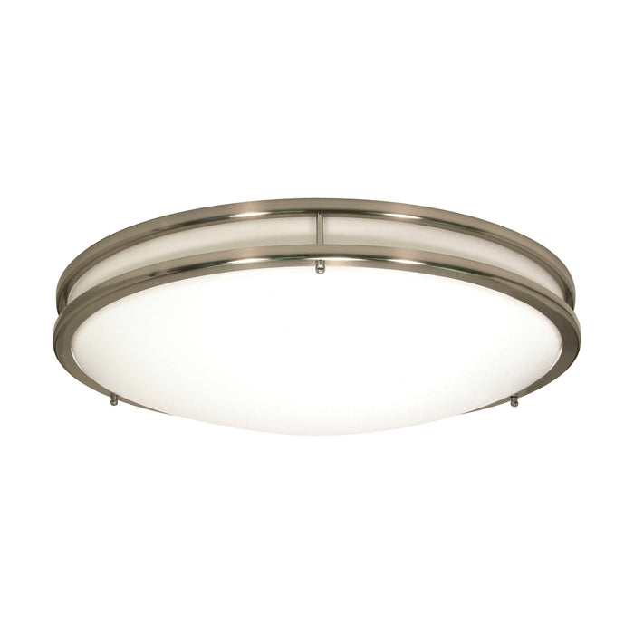 Myhouse Lighting Nuvo Lighting - 62-1636 - LED Flush Mount - Glamour - Brushed Nickel