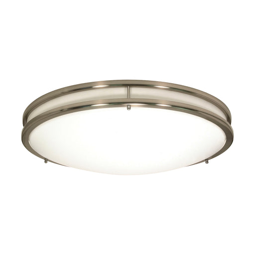 Myhouse Lighting Nuvo Lighting - 62-1637 - LED Flush Mount - Glamour - Brushed Nickel