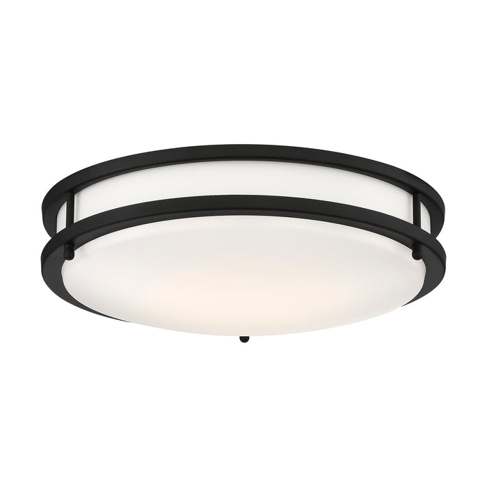 Myhouse Lighting Nuvo Lighting - 62-1736 - LED Flush Mount - Glamour - Matte Black