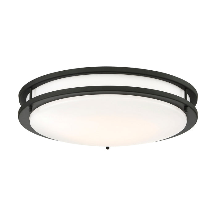 Myhouse Lighting Nuvo Lighting - 62-1737 - LED Flush Mount - Glamour - Matte Black