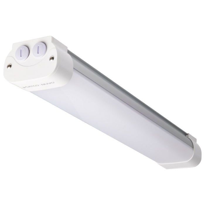 Myhouse Lighting Nuvo Lighting - 65-830 - LED Tri-Proof Linear - White and Gray