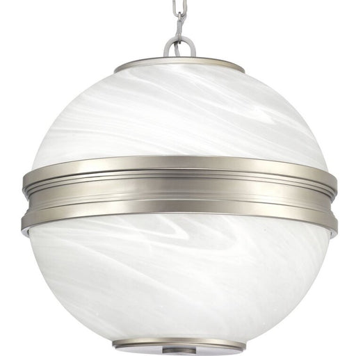 Myhouse Lighting Progress Lighting - P500204-081 - Three Light Pendant - Point Dume-Moonrise - Antique Nickel