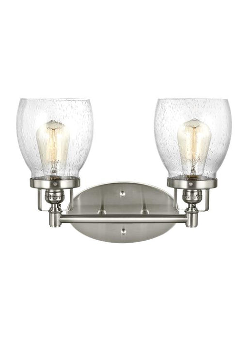 Myhouse Lighting Generation Lighting - 4414502EN7-962 - Two Light Wall / Bath - Belton - Brushed Nickel