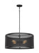 Myhouse Lighting Visual Comfort Studio - 6528504EN7-12 - Four Light Pendant - Gereon - Black