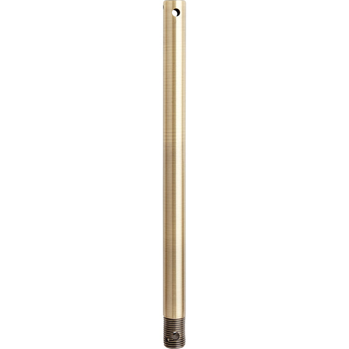 Myhouse Lighting Quorum - 6-124 - Downrod - 12 in. Downrods - Antique Brass