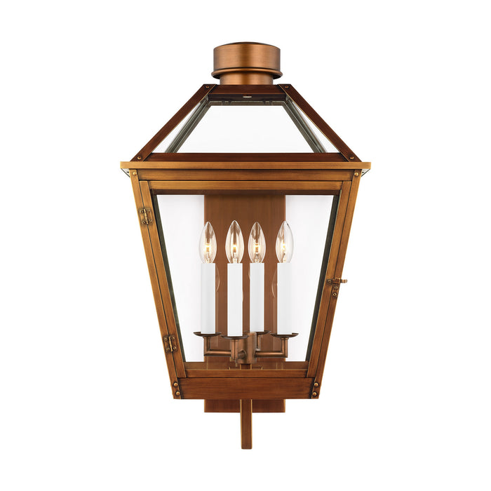Myhouse Lighting Visual Comfort Studio - CO1364NCP - Four Light Lantern - Hyannis - Natural Copper