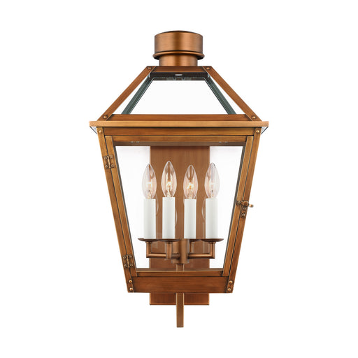 Myhouse Lighting Visual Comfort Studio - CO1374NCP - Four Light Lantern - Hyannis - Natural Copper