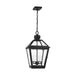 Myhouse Lighting Visual Comfort Studio - CO1424TXB - Four Light Pendant - Hyannis - Textured Black