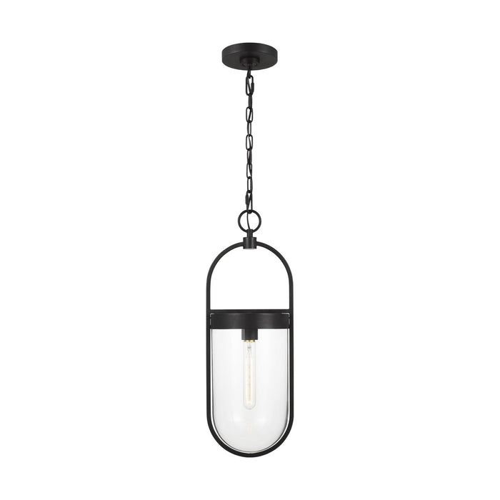 Myhouse Lighting Visual Comfort Studio - CP1371AI - One Light Pendant - Blaine - Aged Iron