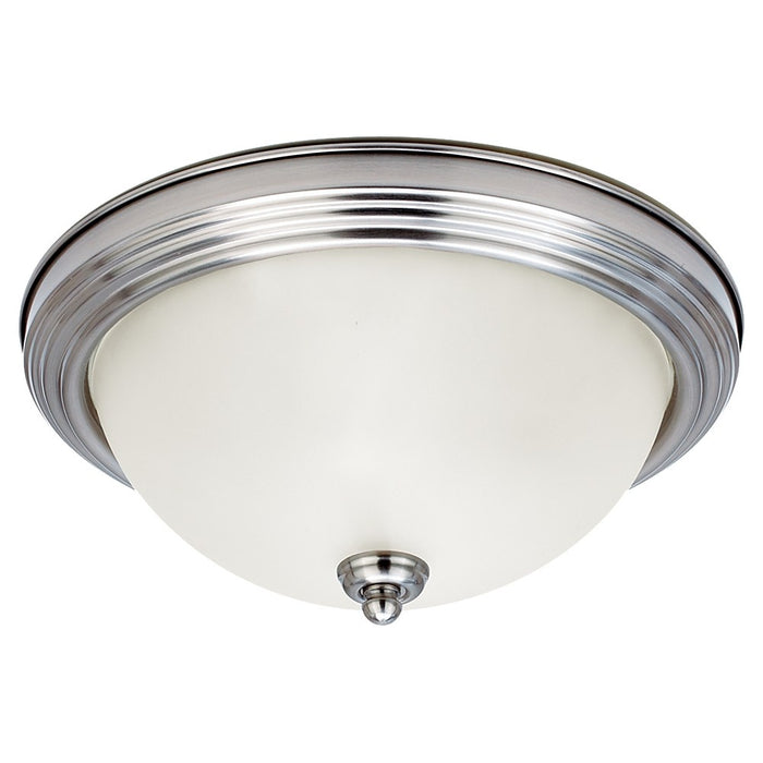 Myhouse Lighting Generation Lighting - 77063-962 - One Light Flush Mount - Geary - Brushed Nickel