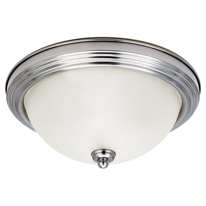 Myhouse Lighting Generation Lighting - 77064-962 - Two Light Flush Mount - Geary - Brushed Nickel