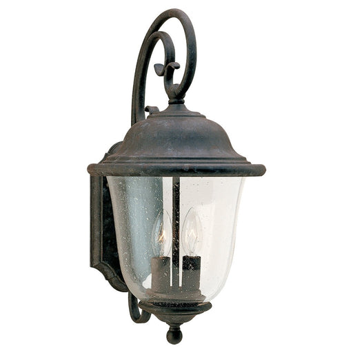 Myhouse Lighting Generation Lighting - 8460-46 - Two Light Outdoor Wall Lantern - Trafalgar - Oxidized Bronze