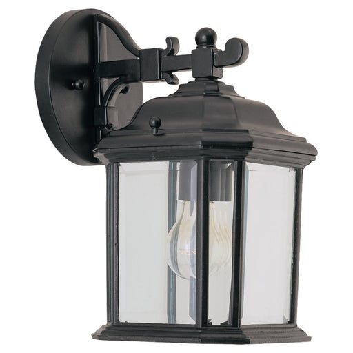 Myhouse Lighting Generation Lighting - 84029-12 - One Light Outdoor Wall Lantern - Kent - Black