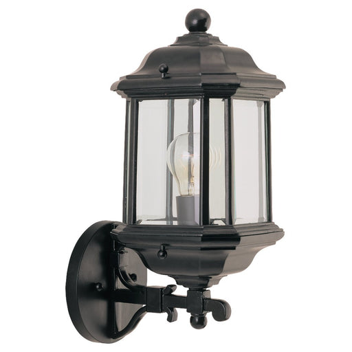 Myhouse Lighting Generation Lighting - 84030-12 - One Light Outdoor Wall Lantern - Kent - Black