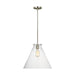 Myhouse Lighting Visual Comfort Studio - 6592101-962 - One Light Pendant - Kate - Brushed Nickel