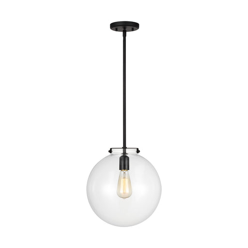 Myhouse Lighting Visual Comfort Studio - 6692101-112 - One Light Pendant - Kate - Midnight Black