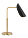 Myhouse Lighting Visual Comfort Studio - AET1011BBSMBK1 - One Light Table Lamp - Tresa - Midnight Black and Burnished Brass