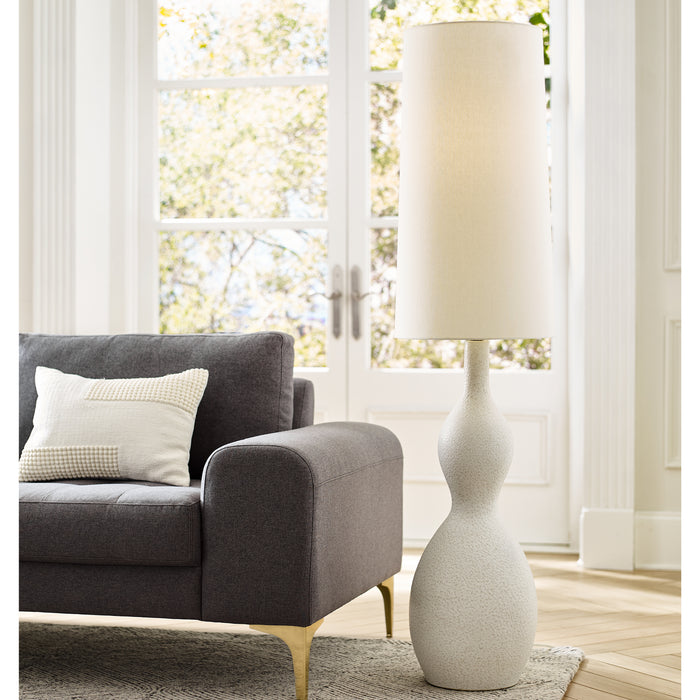 Myhouse Lighting Visual Comfort Studio - AET1081MRW1 - One Light Floor Lamp - Antonina - Marion White