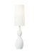 Myhouse Lighting Visual Comfort Studio - AET1081MRW1 - One Light Floor Lamp - Antonina - Marion White