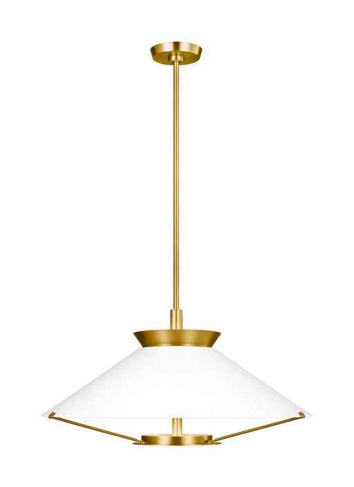 Myhouse Lighting Visual Comfort Studio - CP1331BBS - LED Pendant - Ultra Light - Burnished Brass