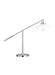 Myhouse Lighting Visual Comfort Studio - CT1111MWTPN1 - One Light Desk Lamp - Wellfleet - Matte White and Polished Nickel