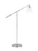 Myhouse Lighting Visual Comfort Studio - CT1131MWTPN1 - One Light Floor Lamp - Wellfleet - Matte White and Polished Nickel