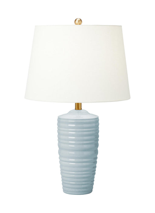 Myhouse Lighting Visual Comfort Studio - CT1201FRA1 - One Light Table Lamp - Waveland - Frosted Anglia