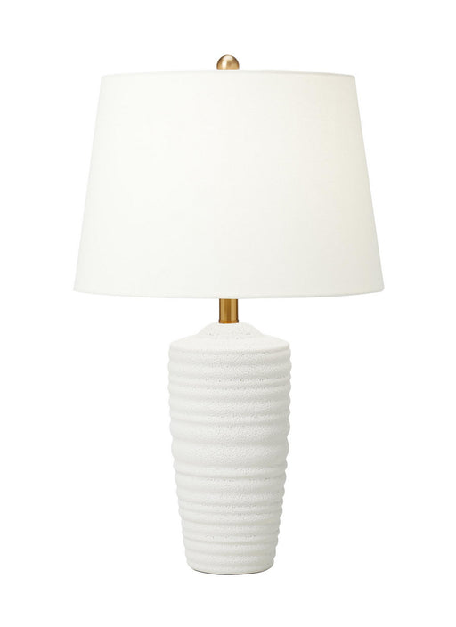 Myhouse Lighting Visual Comfort Studio - CT1201PRW1 - One Light Table Lamp - Waveland - Porous White