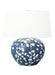 Myhouse Lighting Visual Comfort Studio - HT1011WLSMNB1 - One Light Table Lamp - Nan - Semi Matte Navy Blue