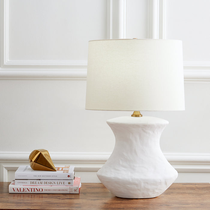 Myhouse Lighting Visual Comfort Studio - HT1021MWC1 - One Light Table Lamp - Bone - Matte White Ceramic