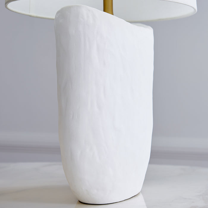 Myhouse Lighting Visual Comfort Studio - HT1031MWC1 - One Light Table Lamp - Cenotes - Matte White Ceramic