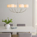 Myhouse Lighting Visual Comfort Studio - KSC1046PN - Six Light Chandelier - Sawyer - Polished Nickel