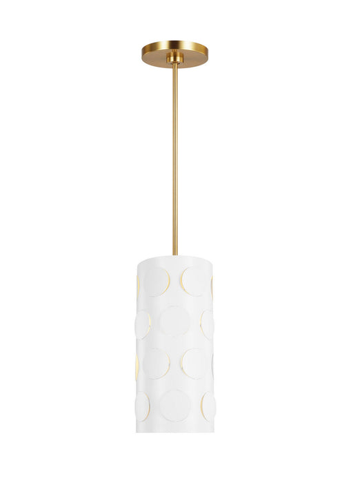 Myhouse Lighting Visual Comfort Studio - KSP1011BBS - One Light Pendant - Dottie - Burnished Brass