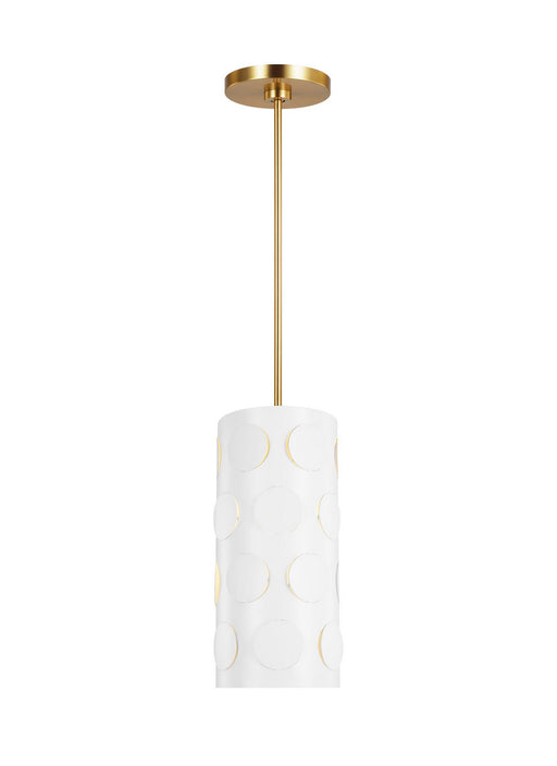 Myhouse Lighting Visual Comfort Studio - KSP1011BBS - One Light Pendant - Dottie - Burnished Brass