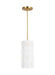 Myhouse Lighting Visual Comfort Studio - KSP1011BBS - One Light Pendant - Dottie - Burnished Brass