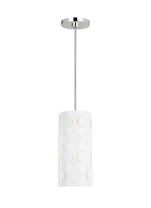 Myhouse Lighting Visual Comfort Studio - KSP1011PN - One Light Pendant - Dottie - Polished Nickel