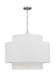 Myhouse Lighting Visual Comfort Studio - KSP1043PN - Three Light Pendant - Sawyer - Polished Nickel