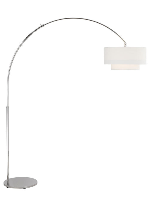 Myhouse Lighting Visual Comfort Studio - KST1031PN1 - One Light Floor Lamp - Sawyer - Polished Nickel
